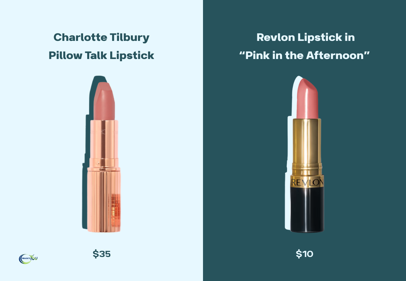Dupe for Charlotte Tilbury Pillow Talk Lipstick