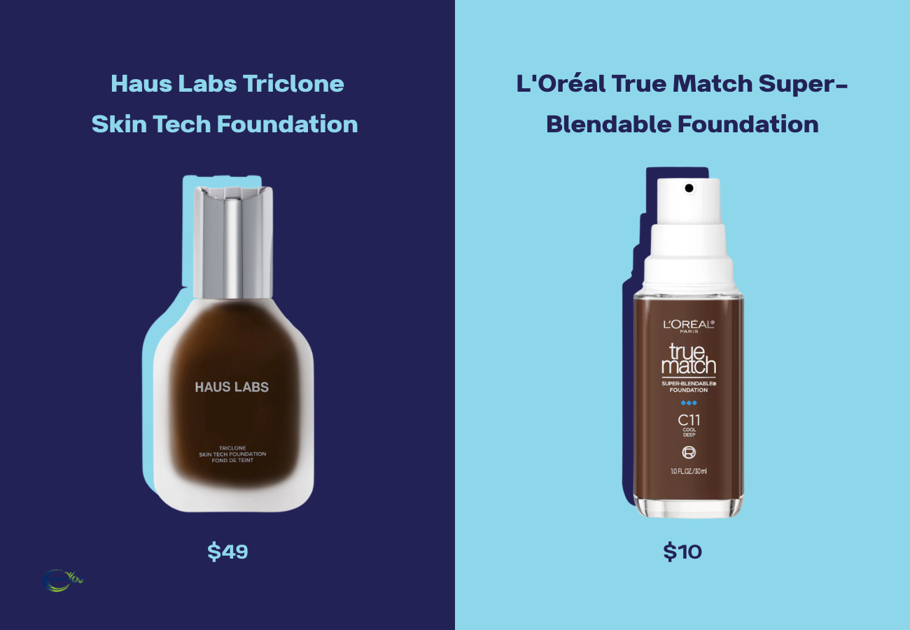 Dupe for Haus Labs Triclone Skin Tech Foundation