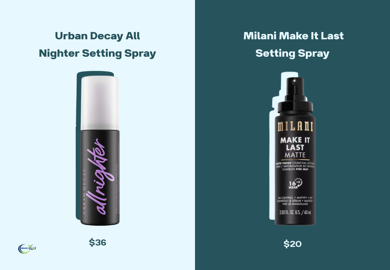 Dupe for Urban Decay All Nighter Setting Spray